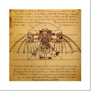 Vitruvian Songbird Posters and Art